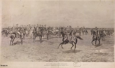 Review of the Romanian Army in the Presence of His Majesty Emperor and King Franz Joseph I, 1897 by Tadeusz Ajdukiewicz